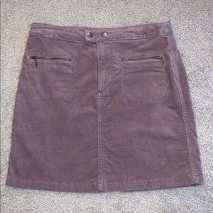 Corduroy skirt